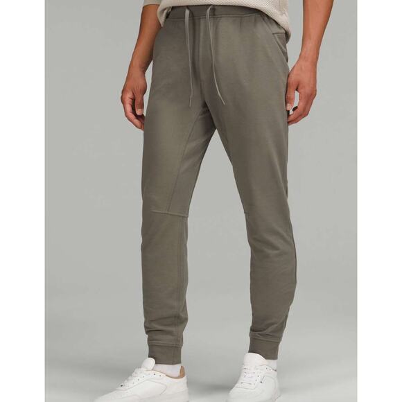 Lululemon Men's City Sweat Jogger Sweatpants Gray Sage Small Stretch - Picture 1 of 8